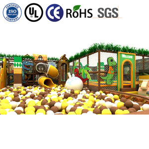 Parc d'aventure pour enfants Jeu d'intérieur Équipement de terrain de jeu <span class=keywords><strong>Jungle</strong></span> Gym Ball Pool Slide Play Center - Product Image 5