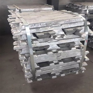 Lingots de zinc pur à 99,9 % non alliés, anode sacrificielle secondaire pour la protection anticorrosion des bateaux et navires, fabriqué en Chine - Product Image 1