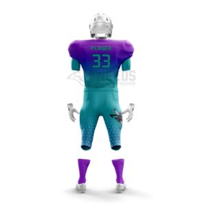 Unisex personalizable transpirable Jersey pantalón de talla grande XL uniforme personalizado para adultos jóvenes fútbol americano y fútbol ropa deportiva - Product Image 3