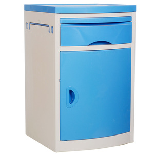 Table de chevet d'hôpital avec plateau en plastique, unité de rangement durable pour chambre et usage hospitalier - Product Image 4