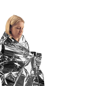 Coperta di Emergenza Portatile Impermeabile Riflettente per Esterni, Isolamento dal Freddo e dal Sole per Situazioni di Sopravvivenza - Product Image 4