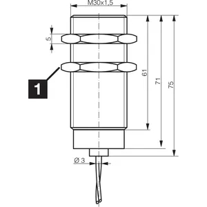 Produit capteur de proximité DCC30VH10PSK/180 - Product Image 2