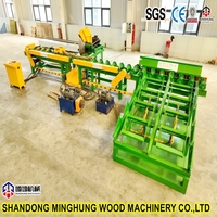 Sierra Automática para Cortar Troncos para Máquina de Producción de Madera Contrachapada, Corte Estable, Apta para Rusia, Arabia Saudita, África, Sudeste Asiático