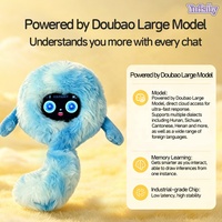 Machine d'apprentissage interactive intelligente DOUBAO en peluche, modèle grand format, pour l'apprentissage de l'anglais et la conversation interactive