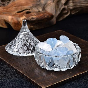 Pot en verre transparent multi-usages |   Boîte à bonbons et organiseur de bijoux en forme de <span class=keywords><strong>goutte</strong></span> <span class=keywords><strong>d</strong></span>'<span class=keywords><strong>eau</strong></span> - Product Image 2