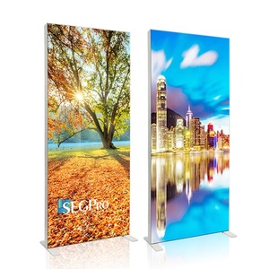 Advertising Light Boxes Display Led Display Board Light Box Slim Frameless Advertising Lightbox 120cm Led Lightbox Display