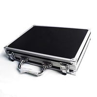 ZL ZLS-001 Prix bas Stock disponible Expédition rapide Vente de valises carrées en aluminium Valise à outils 335x245x95mm