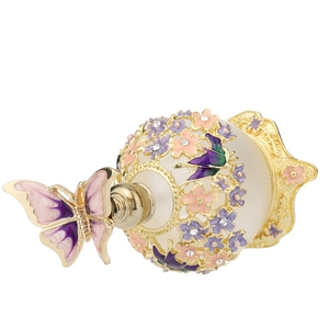 Sang Trọng Cổ Điển Kim Loại Ả Rập 25Ml Chai Dầu Nước Hoa Với Nắp Zamac - Product Image 6