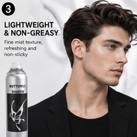 Spray au sel marin OEM 380 ml à l'huile de coco, brillance longue durée et tenue forte pour volume et texture en salon de coiffure – Vente directe usine