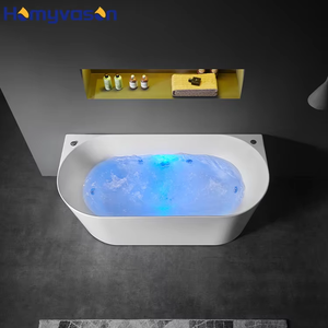 Bañera de baño moderna para interiores de 1,5/1,7 m, bañeras de masaje acrílicas para adultos - Product Image 2
