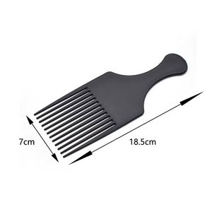 Peigne démêlant en plastique à dents larges pour cheveux afro avec LOGO personnalisé - Product Image 2