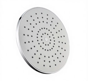 Cabezal de Ducha Redondo de Alta Presión de 9 Pulgadas, Acabado Cromado ABS, Suministro al por Mayor para Hoteles y Baños - Product Image 4