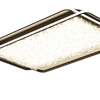 Plafonnier LED rectangulaire moderne à intensité variable encastré pour salon, chambre et couloir
