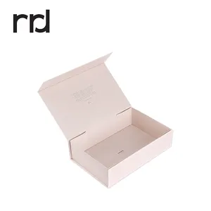 RR Donnelley 제조 공장 도매 사용자 정의 인쇄 럭셔리 빈 화이트 뷰티 화장품 접이식 자석 선물 상자