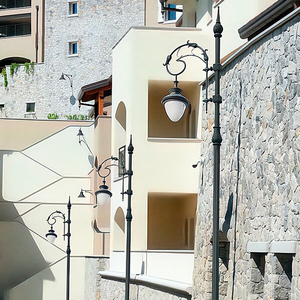 DAWN IP65 Aluminum LED <strong>Street</strong> <strong>Light</strong> Nordic Vintage Style Waterproof For <strong>Outdoor</strong> Courtyard &amp; Villa Garden Decor AC Power Supply - Product Image 6