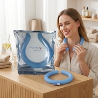 Shanghai Xiyi Cold Gel Ice Pack Neck Cooling refroidisseur tube Wearable Cooling Neck Wraps