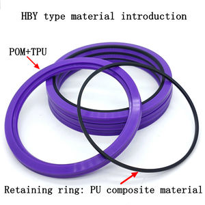 Anillo de sellado de <span class=keywords><strong>aceite</strong></span> para excavadora HBY, anillo amortiguador de poliuretano, retén de eje OUY DKB Hby ROI OHM DSI ODI - Product Image 4