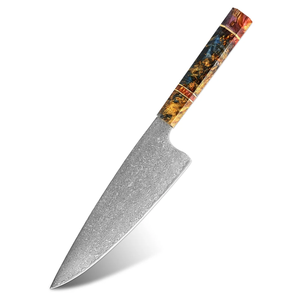 <span class=keywords><strong>Cuchillo</strong></span> de matanza de acero de Damasco de 8 pulgadas, <span class=keywords><strong>cuchillo</strong></span> de Chef <span class=keywords><strong>grande</strong></span>, cocina afilada, rebanar, picar <span class=keywords><strong>carne</strong></span>, filetes <span class=keywords><strong>para</strong></span> <span class=keywords><strong>cortar</strong></span>, utilidad Full Tang - Product Image 1