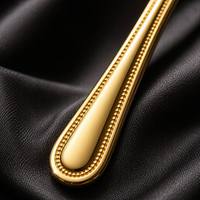 Ensemble de couverts modernes en acier inoxydable de haute qualité, finition miroir, durable, compatible lave-vaisselle, réutilisable, portable, pour le camping, en métal