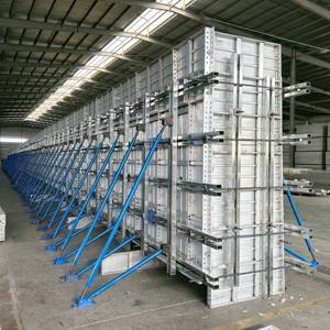 قوالب الألمنيوم مسبقة الصنع للوحات الخرسانية وأعمدة الخرسانة، نظام قوالب الألمنيوم للألواح للبناء - Product Image 3