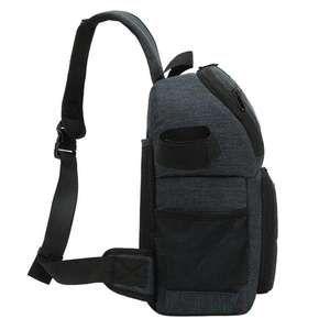 Sac à bandoulière pour <span class=keywords><strong>appareil</strong></span> <span class=keywords><strong>photo</strong></span> <span class=keywords><strong>reflex</strong></span> à objectif unique Sac pour <span class=keywords><strong>appareil</strong></span> <span class=keywords><strong>photo</strong></span> étanche multifonctionnel (bleu) - Product Image 4