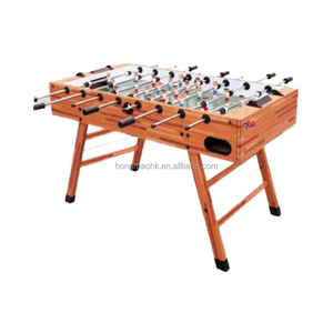 Mesa de fútbol de metal marrón de 5 pies Nuevo estilo y de moda HONGMAO para ocio y fiestas de Bar 4 bolas incluidas - Product Image 1
