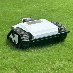 Robot Rasaerba Cingolato Industriale <span class=keywords><strong>Elettrico</strong></span> Telecomandato da 550mm per Giardino, Economico, in Vendita - Product Image 1