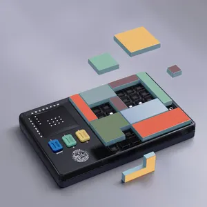 2022 Neue Brain Teaser-Spiele Smart Logical Thinking Puzzle Elektronische Maschine 500 Stufen Drei Modi Spielzeug für Kinder