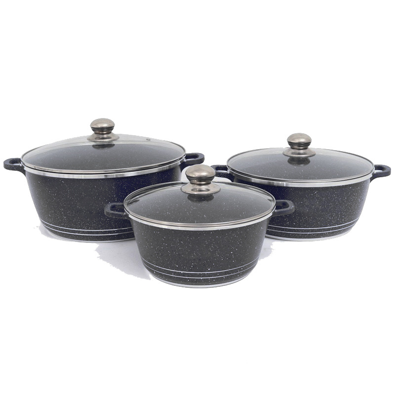 Conjunto negro de 3 piezas.