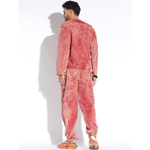 Nouvel ensemble de survêtement sportif à capuche personnalisable pour hommes, veste et pantalon de survêtement sportif à capuche pour l'hiver - Product Image 5