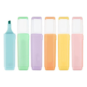 Marcadores Personalizados NOVISON a Base de Agua, 12 Colores, Punta Plana, Borrables - Product Image 1