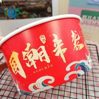 Fabricant de bols à soupe en kraft, matériau de qualité alimentaire, écologique, sans BPA, impression personnalisée, robuste