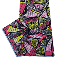Kain Organza Batik Tenun Organik 100% Katun Afrika Ankara untuk Gaun, Tas, Kemeja, Pakaian Renang Pernikahan - Anak Perempuan & Laki-laki