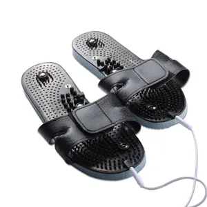 TENS 전도성 마사지 신발 전극 슬리퍼 의료용품 마사지 테라피 기계 액세서리 발 관절 근육통 완화