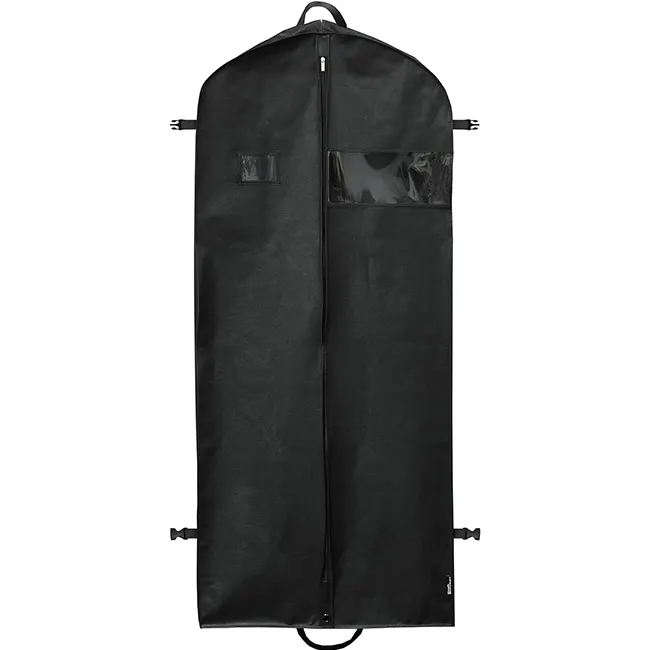 Vente en gros en usine Sac à vêtements imperméable de voyage pour robes Sacs à vêtements longs suspendus pour le rangement de placard avec poignées réglables