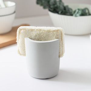 Support à éponge Hibou de la Forêt en Terre de Diatomées, Égouttoir de Bureau pour Rangement de Cuisine, Séchage et Absorption d'Humidité, Usage Domestique - Product Image 2