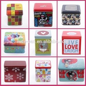High Quality Food Grade <strong>Tin</strong> Jar Metal For Cookies <strong>Storage</strong> Metal <strong>Tin</strong> Box Chocolate <strong>Cake</strong> Empty Square Cookie <strong>Tins</strong> - Product Image 6