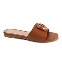 Chaussures pour femmes, pantoufles, sandales plates en PU mat, respirantes, antidérapantes, OEM ODM, détaillants indépendants