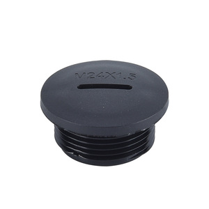 Jiafei Plastics Plastic <b>Plug</b> M24X1.5 Metric Thread Sealed Cap For Cable End Protection - Product Image 1