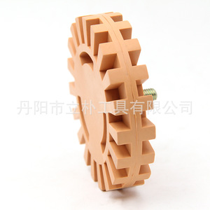 Li Pu 4 Inch Rubber <b>Grinding</b> <b>Wheel</b> 1 In Face Width For Electric Drill Deburring Angle <b>Grinding</b> <b>Wheels</b> - Product Image 5