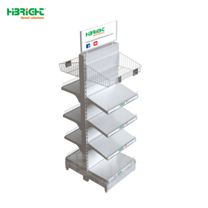 Estanterías de Acero para Supermercados con Diseño Atractivo, Respuesta Rápida en <span class=keywords><strong>24h</strong></span> para Supermercados a Gran Escala - Product Image 5