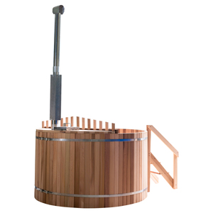 En plein air En <span class=keywords><strong>Bois</strong></span> 2 Personne Chaude De Luxe Baignoire Sexe - Product Image 2