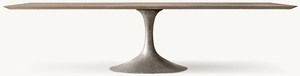 Rh Amerikaanse Massief Houten Tafelblad Eettafel - Product Image 4