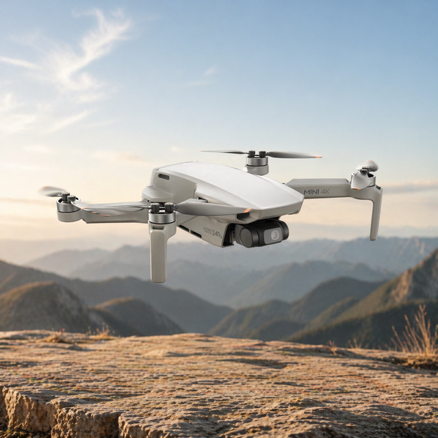 High Performance Mini 4K Drones 10km Range Level 5 Windproof Fly More Combo with 1/2.3-inch CMOS Sensor