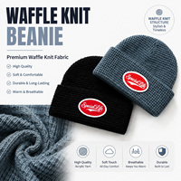 Bonnet décontracté unisexe en tissu gaufré avec logo brodé personnalisé ODM pour la pêche en extérieur