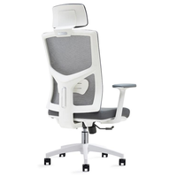 Chaise de bureau ergonomique moderne à hauteur réglable et pivotante en maille