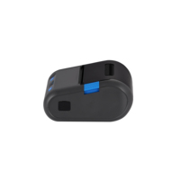 Mini Impresora Térmica Portátil de Códigos de Barras, Pantalla LED Grande, Impresión Térmica Directa, Batería de 2000mAh, USB+, 80mm