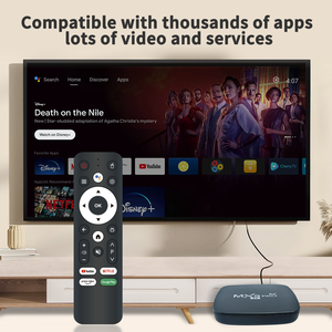 Mxqpro Bằng Giọng Nó<span class=keywords><strong>i</strong></span> Từ Xa <span class=keywords><strong>Firmware</strong></span> Wifi Phương Tiện Truyền Thông Máy Nghe Nhạc Mxq Pro 4K HD Video Thông Minh TVbox 5G Android TV <span class=keywords><strong>Box</strong></span> Mxq Pro 5G 4K - Product Image 5