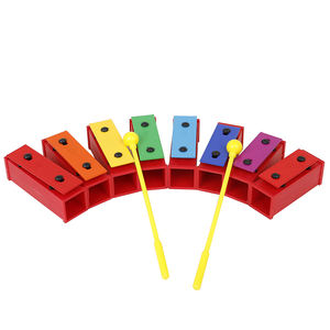 Olff-piano de aluminio de 8 tonos para niños, puzle musical con caja de mango - Product Image 4