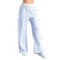 Nouveau design, pantalon de jogging cargo ample décontracté en coton vintage, taille haute, jambe large, pour hommes et femmes